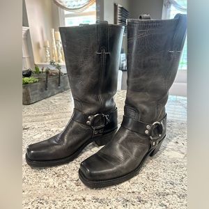 frye harness boots
